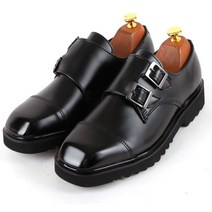 [P1B] 남성 더블 몽크 스트랩 구두 신사화 고급 정장화 슈즈 ( P1B / 55989EA )
