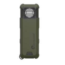 플렉스테일기어 맥스리펠 MAX REPEL 충전식 모기 퇴치기 캠핑 낚시 등산 충전식 10 000mAh 보조배터리 모기 퇴치패드 10개 포함, 그린