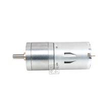 트렉전기자전거키트 전동 하이브리드 Chihai 25GA370 dc 기어 모터 6V 12V 24V 지능형 추적 모델 자동차, 01 6V 1360rpm, 01 Motor and terminal