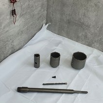 콘크리트 시멘트 구멍 뚫기 홀쏘 커터 세트 콘크리트 홀커터 벽홀쏘 홀쇼 확공기 시멘트 쏘 구멍 타공, 단품, 상세페이지 참조