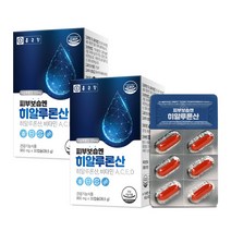 종근당 피부보습엔 히알루론산, 30정, 6개, 6개