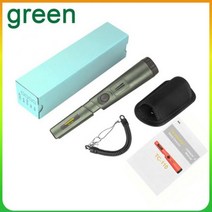금속 검출기 휴대용 탐지기 위치 막대 안티 스크래치 보호 커버 방수, Green