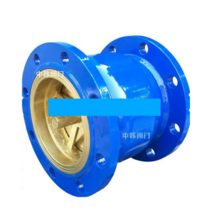 판체크밸브 스윙 체크 밸브 수평 역류방지 플랜지 65A, DN100 탄소강 소재