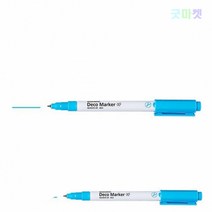 굿마켓 데코마카 스카이블루 키친마카 수성매직펜