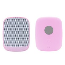 블루투스 사운드 박스여러 가지 빛깔의 휴대용 스피커태블릿 데스크탑 PC TWS 무선 스피, 04 Pink Speaker, 04 Pink Speaker