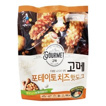CJ 고메 포테이토 치즈 핫도그 800g 간식 개별포장 낱개포장 냉동 식품