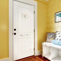 프린트 HWS-28402D 현관문시트지 패널