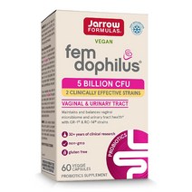자로우 포뮬러스 Jarrow Formulas 여성질 유산균 여성 질건강 50억 CFU 프로바이오틱스 락토바실러스 균주 60 베지캡슐, 1개
