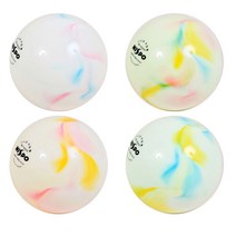 니스포 리듬 체조 공 볼 5인치 멀티 컬러, 5인치 핑크_옐로우