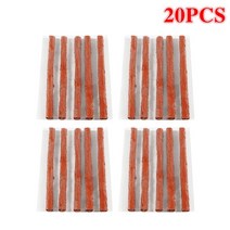 자동차 타이어 펑크 수리 키트100 피스 타이어 수리 자동 오토바이 펑크 플러그 씰 진공 고무, 01 20PCS