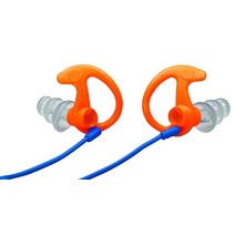 SureFire EP5 소닉 디펜더 맥스 완전 차단 이어플러그 삼중 플랜지 디자인 재사용 가능 블랙, Medium_Orange
