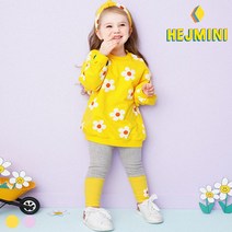 헤이미니 플로라롱티셔츠상하복
