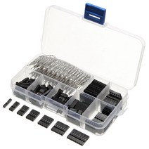 310Pcs 2.54MM 남성 + 여성 듀폰 와이어 점퍼와 헤더 커넥터 하우징 키트, 하나, 보여진 바와 같이