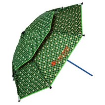 호봉 파라솔 황토 쿨비즈 2층 2중 52인치파라솔 민물낚시파라솔, 기본형 알루미늄폴대