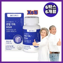미국산 MSM msn 2000mg 디메틸설폰 관절 무첨가물 MSM100% 6개월, 6개월 (사은품증정)
