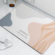 세척 가능한 3세대 규조토 모던 발매트, 길(road)