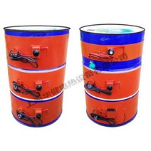 200L 드럼 히팅 밴드 가스통 제어 오일 디스플레이, 100L 250x1200 1500W 노브조절