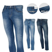 아이캔 남성골프 면청스판 윙클리 청바지 MCPIC8016F9