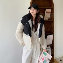빵옷 숏 패딩 여한판 루즈핏 겨울 코트