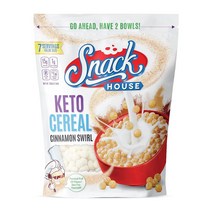 Snacks House 스낵 하우스 시리얼 고단백 저탄수화물 무설탕 7인분 시나몬 크런치