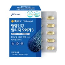 JW중외제약 혈행건강 rTG알티지 오메가3, 1050mg, 1개