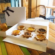 미니타르트박스/4구 19.5x19.5x5cm