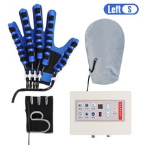 손 재활 로봇 손 마사지 장갑 뇌졸중 편마비 뇌경색 훈련 손가락 연습기, AU Plug, 03 Left Hand-S