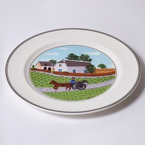 빌레로이앤보흐 디자인나이프 플레이트, 디너 플레이트 27cm 농부, 1개