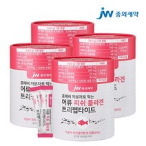 [KT알파쇼핑]JW중외제약 포에버 저분자 먹는 어류 피쉬 콜라겐 트리펩타이드 4통 (200포), 상세페이지참조