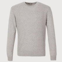 인디안 [23년 가을 최저가] 고급 캐시미어혼방 솔리드 라운드니트 MIBBRYF8481BC