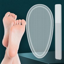 올앤원 발각질제거기 발뒤꿈치각질제거 복숭아뼈각질제거 유리글라스풋파일 풋케어 네일케어기 1+1