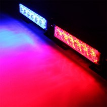 자동차 오토바이 LED 스트로브 경광등 싸이키, 아. 6LED 스트로브 DRL 레드+블루