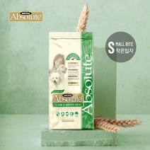 정품 강아지사료 앱솔루트 홀리스틱 램&라이스 작은알 2.7kg, 1개, 닭 등
