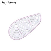 건축 제도 용품 1PC 프렌치 커브 눈금자 메트릭 모양의 양재 드로잉 제도 측정 템플릿 DIY 바느질 용품에, 03 3