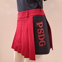 파사디골프 SH05 랩 주름 반바지 주름 스커트를 랩 처리한 반바지로 활동성 좋은 스타일 P22FSP522MDR, 딥레드