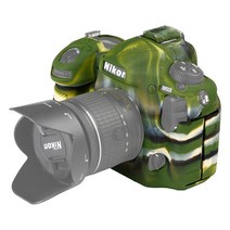 카메라 케이스 부드러운 실리콘 고무 카메라 보호 바디 커버 니콘 D500 D4S D5 D800E D7200DSLR 가방, 10 D850 camouflage