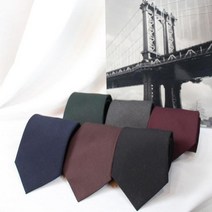 제휴거래처 [볼드] 와이드 무지 심플 넥타이