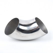 흡기매니폴드 자동차 배기가스 2.5quot 63mm 90도 엘보 벤드 파이프 스테인레스 스틸 자동차 배기 파이프 머플러 용접 파이프 자동차 액세서리, 없음