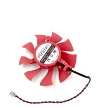FD8015U12S ASUS EAH5830/8600/9800 GTS 450/460 HD7850 그래픽 카드 냉각 팬용 4 핀 직경 75mm 송풍기 쿨, 한개옵션0