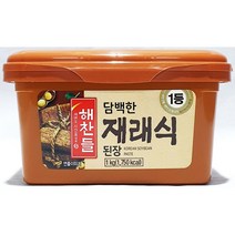 콩된장 1000g 옛날 맥 재래식 촌 집 막 토장 찌게 국, 1개