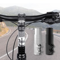 조절 4단 자전거헤드업 스템 자전거 바 로드 핸들 높이13243 EA, 상품선택, 1-자전거헤드업-블랙, 1개