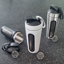 비얀스포츠 단백질 쉐이커 텀블러 700ml, 화이트