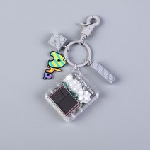 [루앤블리] 리얼 게임기키링 에어팟키링 키홀더 키체인 큐트 가방 악세사리 장신구 피규어