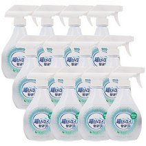 [페브리즈] 항균플러스 섬유탈취제 산뜻한향 370ml x12개, 상세 설명 참조
