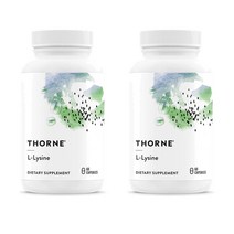 Thorne Research L-Lysine 쏜리서치 L-라이신 60캡슐 2팩