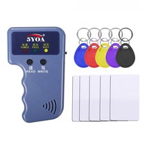 125khz rfid 프로그래머 복사기 복사기 작가 리더 작가 id 카드 복제기 amp 열쇠, 5keys 5cards 포함