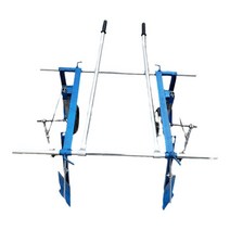 무동력 멀칭기 휴립기 너비조절가능 수동 비닐 피복기, 낮은 능선(0.3-1.5미터) 너비 조절 가능