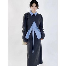 고급스러운 여성 쓰리피스종세트 언발 크롭 자켓 코트 롱 스커트 셔츠 세트 여성의류 오피스룩 하객룩