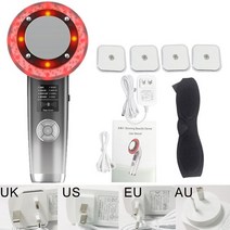 셀룰라이트마사지기 진공 롤링 캐비테이션 및 무선 주파 기계 슬리밍 빠른 체중 감량 셀룰라이트 방지 마사, 02 Gray no box_03 AU