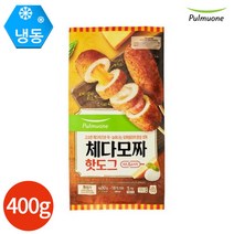 풀무원 체다 모짜 핫도그 400g x 1봉 (5개입), 단품